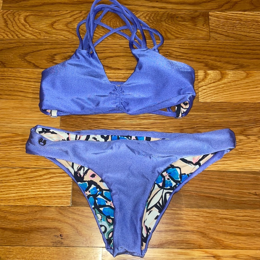 Reversible Purple Bikini